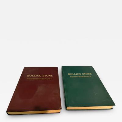 SET OF FOUR ROLLING STONE BOOKS 1969 1971