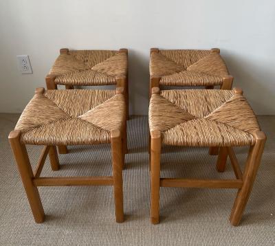 SET OF FOUR STOOLS