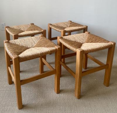 SET OF FOUR STOOLS
