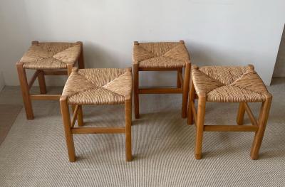 SET OF FOUR STOOLS