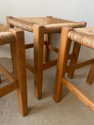 SET OF FOUR STOOLS