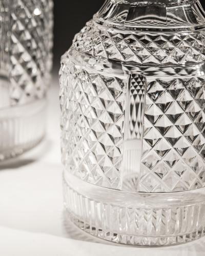 SET OF REGENCY DECANTERS