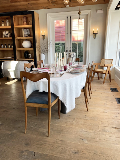 SET OF SIX ITALIAN 1950S DINING CHAIRS