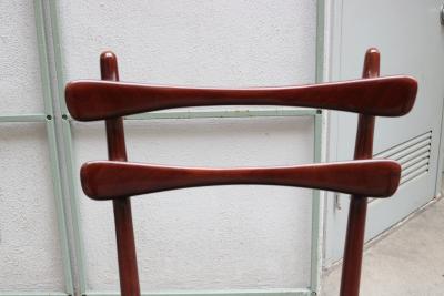 SET OF SIX ITALIAN MODERNIST DINING CHAIRS