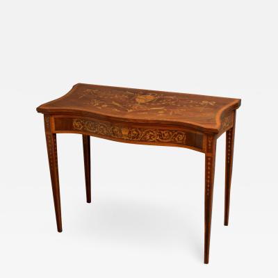 SHERATON REVIVAL CARD TABLE