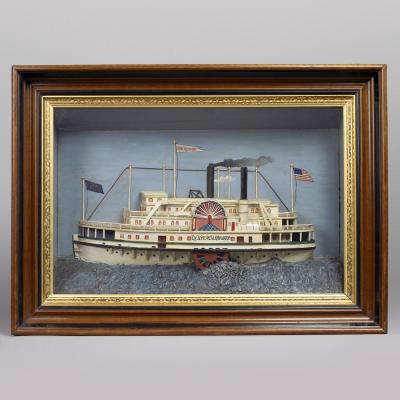 SHIP DIORAMA DEAN RICHMOND 