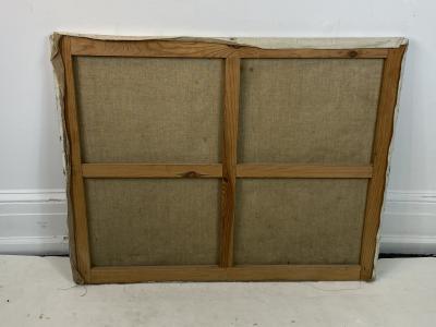 SIGNED 1963 POP ART CHILDREN PAINTING