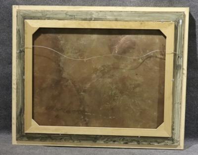 SIGNED OLD MASTER STILL LIFE OF LOBSTER FISH PHEASANT FRUIT PAINTING