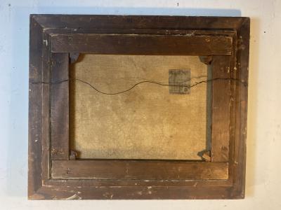 SIGNED VICTORIAN PAINTING THE MOUSERS DATED 1884