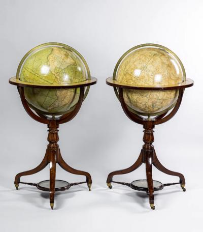 SMITH S TERRESTRIAL GLOBE SMITH S CELESTIAL GLOBE