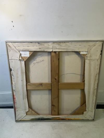 SO IT GOES MIXED MEDIA MODERN PAINTING