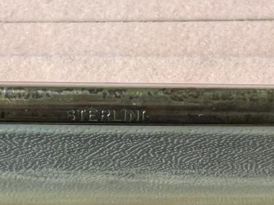 STERLING SILVER BABY BRUSH AND COMB IN GIFT BOX