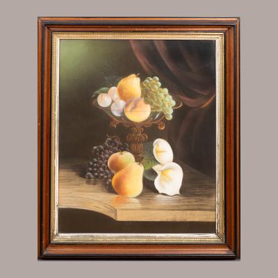 STILL LIFE OF FRUIT AND FLOWERS