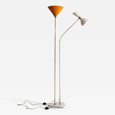 STILNOVO STYLE DOUBLE HEADED FLOOR LIGHT