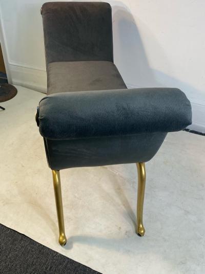 STUNNING NEOCLASSICAL ART DECO BENCH