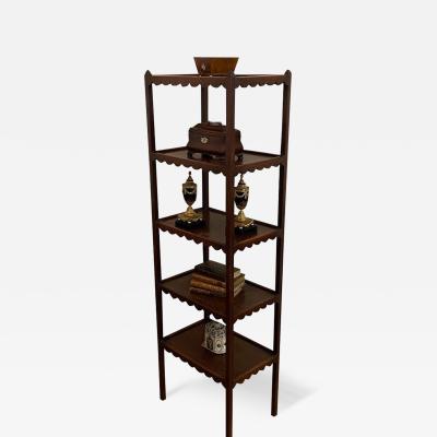 STYLISH GEORGIAN WHATNOT ETAGERE ENGLISH CIRCA 1800