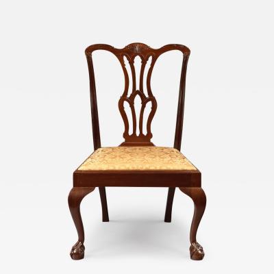 SWAN FAMILY CHIPPENDALE SIDE CHAIR