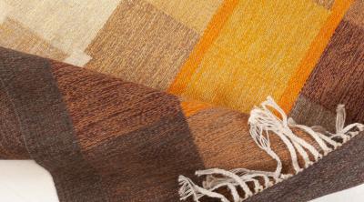 SWEDISH FLAT WEAVE RUG BY ULLA PARKDAL