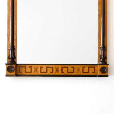 SWEDISH GRACE ART DECO MARQUETRY FRAME MIRROR CIRCA 1920S