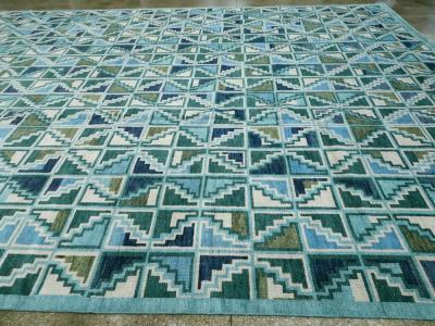 SWEDISH INSPIRED CONTEMPORARY INDIAN LARGE CARPET