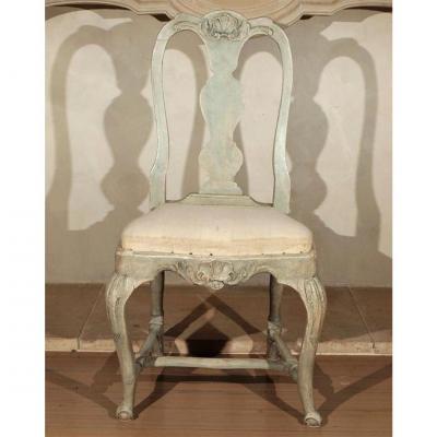 SWEDISH ROCOCO DINING CHAIRS