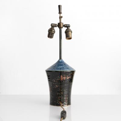 SYLVIA LEUCHOVIOUS SYLVIA LEUCHOVIOUS RORSTRAND STUDIO CERAMIC LAMP SWEDEN 1960S
