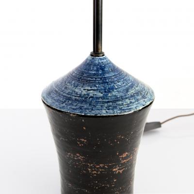 SYLVIA LEUCHOVIOUS SYLVIA LEUCHOVIOUS RORSTRAND STUDIO CERAMIC LAMP SWEDEN 1960S