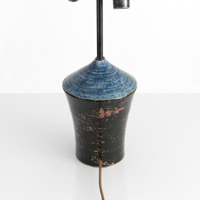 SYLVIA LEUCHOVIOUS SYLVIA LEUCHOVIOUS RORSTRAND STUDIO CERAMIC LAMP SWEDEN 1960S