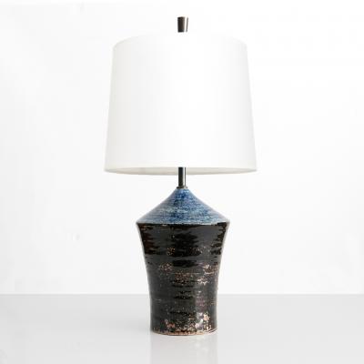 SYLVIA LEUCHOVIOUS SYLVIA LEUCHOVIOUS RORSTRAND STUDIO CERAMIC LAMP SWEDEN 1960S