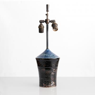 SYLVIA LEUCHOVIOUS SYLVIA LEUCHOVIOUS RORSTRAND STUDIO CERAMIC LAMP SWEDEN 1960S