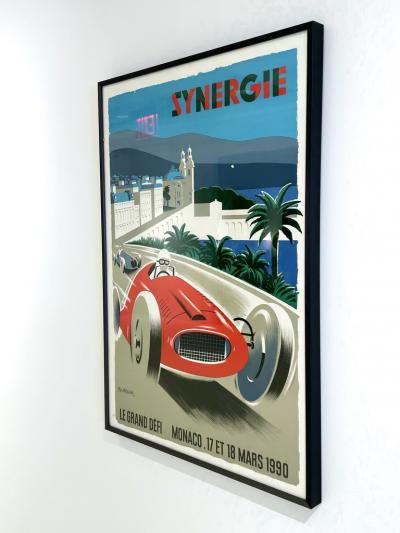 SYNERGIE VINTAGE LINEN BACKED POSTER