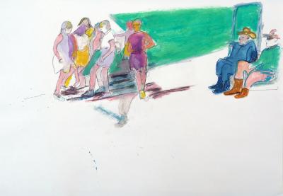 Sa Hara Imagination Circus Drawing Series 2402