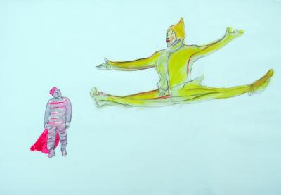 Sa Hara Imagination Circus Drawing Series 2413