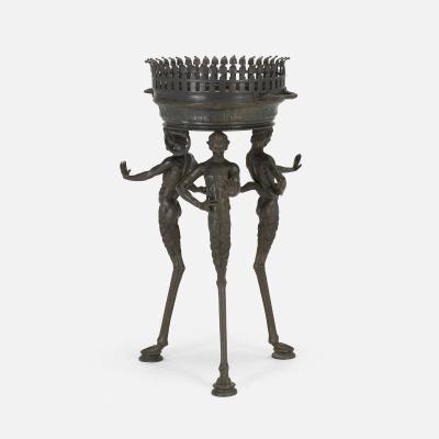 Sabatino de Angelis Bronze Pompeian Ath nienne Jardini re attributed to Sabatino De Angelis Fils