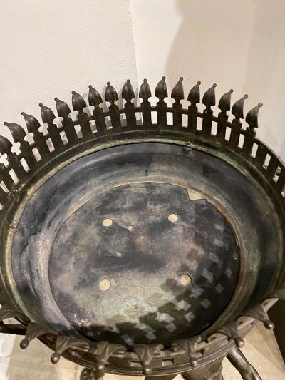 Sabatino de Angelis Bronze Pompeian Ath nienne Jardini re attributed to Sabatino De Angelis Fils