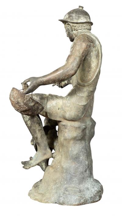 Sabatino de Angelis Italian Grand Tour Bronze Of The Neopolitian Fisherman 