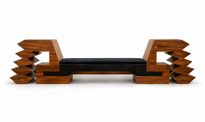 Sabino Guisu MITLA BENCH brown two sided