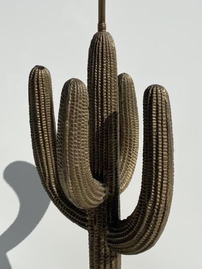 Saguaro Brass Cactus Lamp