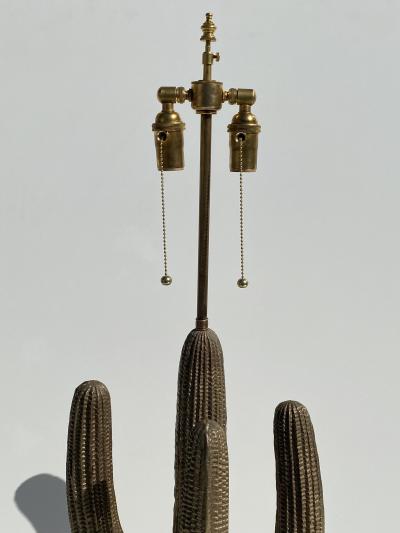 Saguaro Brass Cactus Lamp