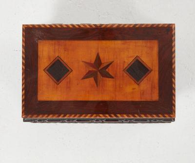 Sailors Inlaid Ditty Box