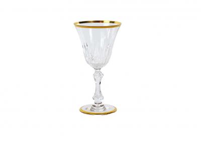 Saint Louis Crystal Gold Trim Tableware Service 12 People