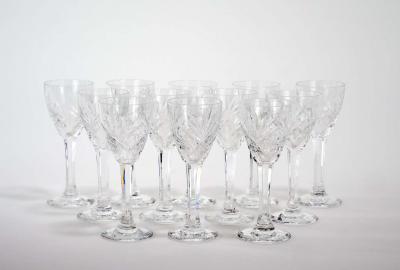 Saint Louis Crystal Tableware Barware Service 12 People
