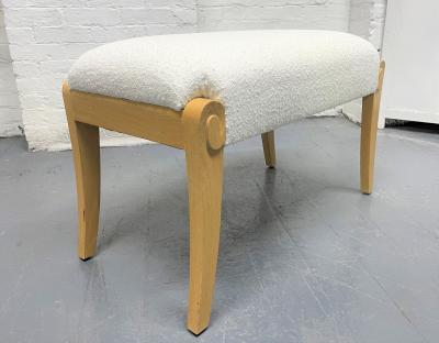 Sally Sirkin Lewis Art Deco Style Bench by Sally Sirkin Lewis for J Robert Scott