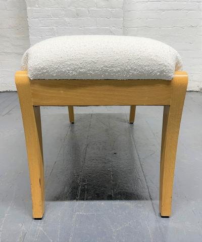 Sally Sirkin Lewis Art Deco Style Bench by Sally Sirkin Lewis for J Robert Scott