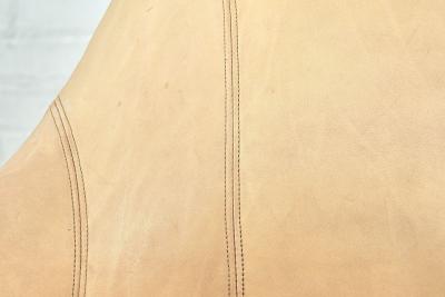 Sally Sirkin for Robert Scott Pair of Leather Arm Chairs 1970