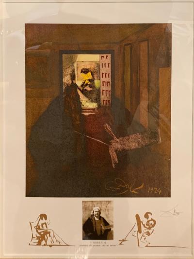 Salvador Dal Rembrandt Portrait du Peintre par Lui Meme 