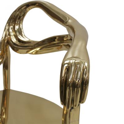 Salvador Dal Salvador Dal Leda Sculptural Chair from Femme t te de roses Painting