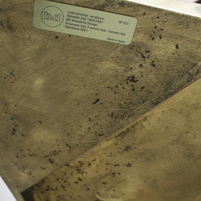 Salvador Dal Salvador Dal Leda Sculptural Chair from Femme t te de roses Painting