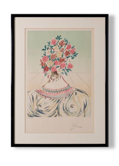 Salvador Dal Salvador Dal Signed Lithographs Retrospective Suite 1978 Complete Set of Four