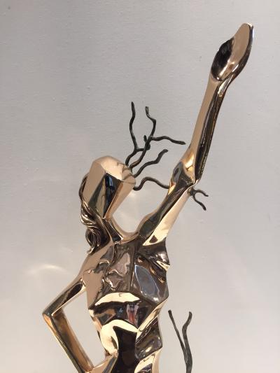 Salvador Dal Salvador Dali Homage to Terpsichore Bronzes Pair